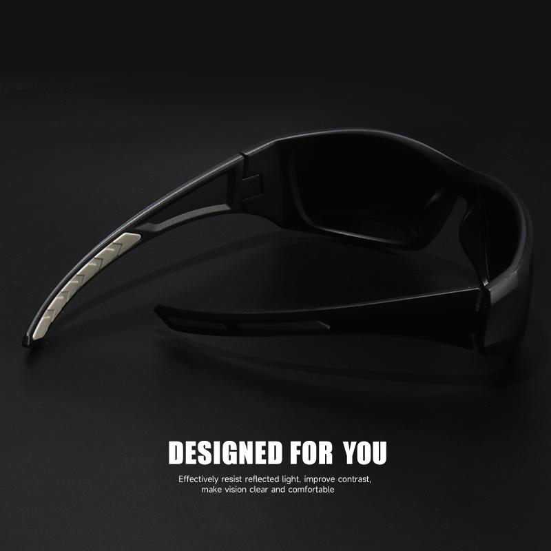 1pc/3pc Unisex Polarized Sports Sunglasses - Indestructible Frame UV400 Protection Ideal for Cycling Fishing Running 7