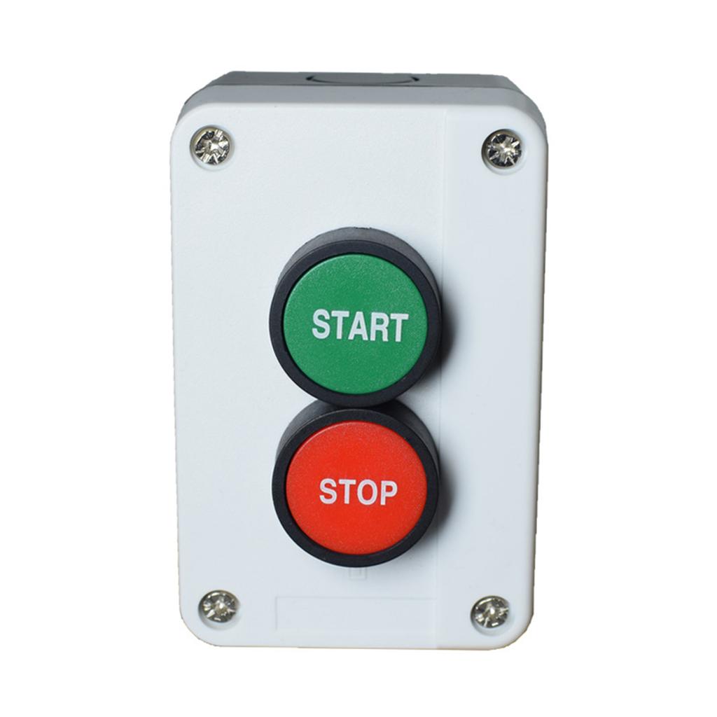 Operating Temperature -40 C To 70 C Waterproof Button Switch Dual Switch Design For Machines High Current Rating 10A