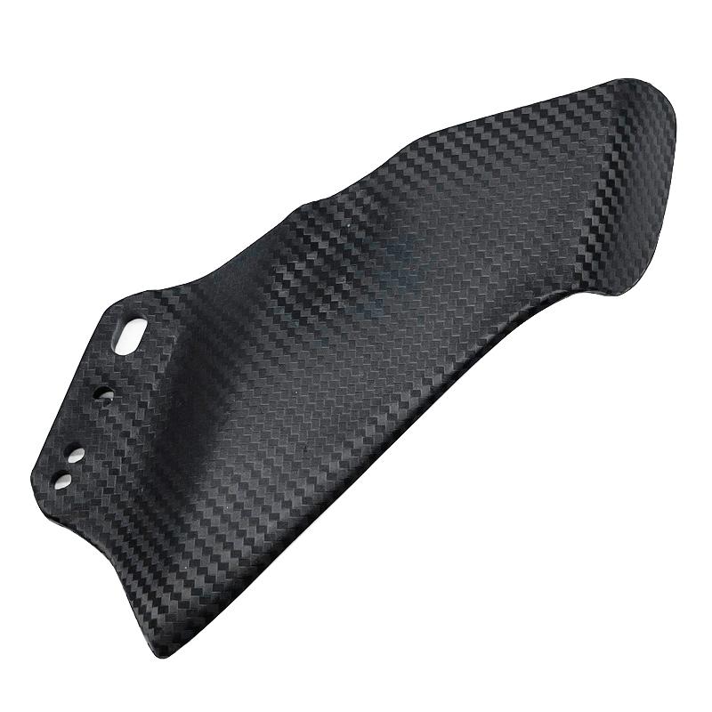 Culoarea carbonului pentru Honda CBR650R Aripi de carenare Protector de aripi pentru motociclete Capac de ornamentare a aripioarelor de vânt Aripi de carenaj CBR 650R