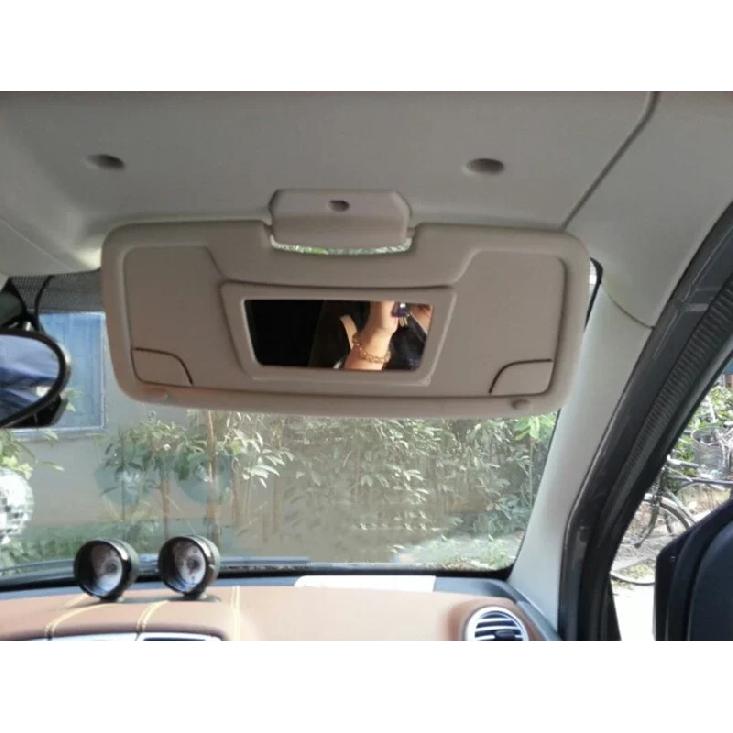 Auto Schminkspiegel Tragbar Auto Sonnenschutz Visier HD Spiegel Auto Innenraumspiegel Für Smart Fortwo 451 2009-2014 Auto-Styling