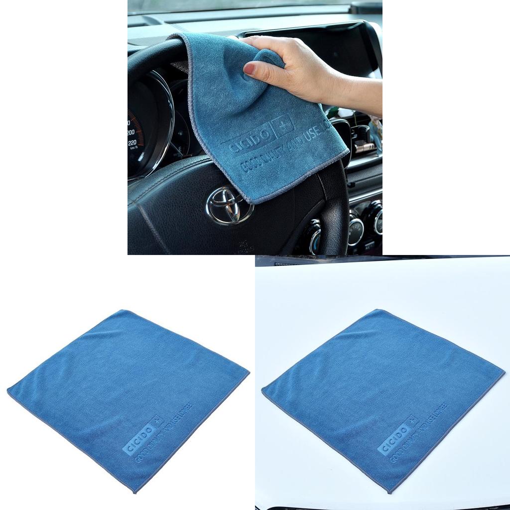Ultra Soft Microfiber Car Cleaning Towel With Strong Absorption For Outdoor And Garage Use