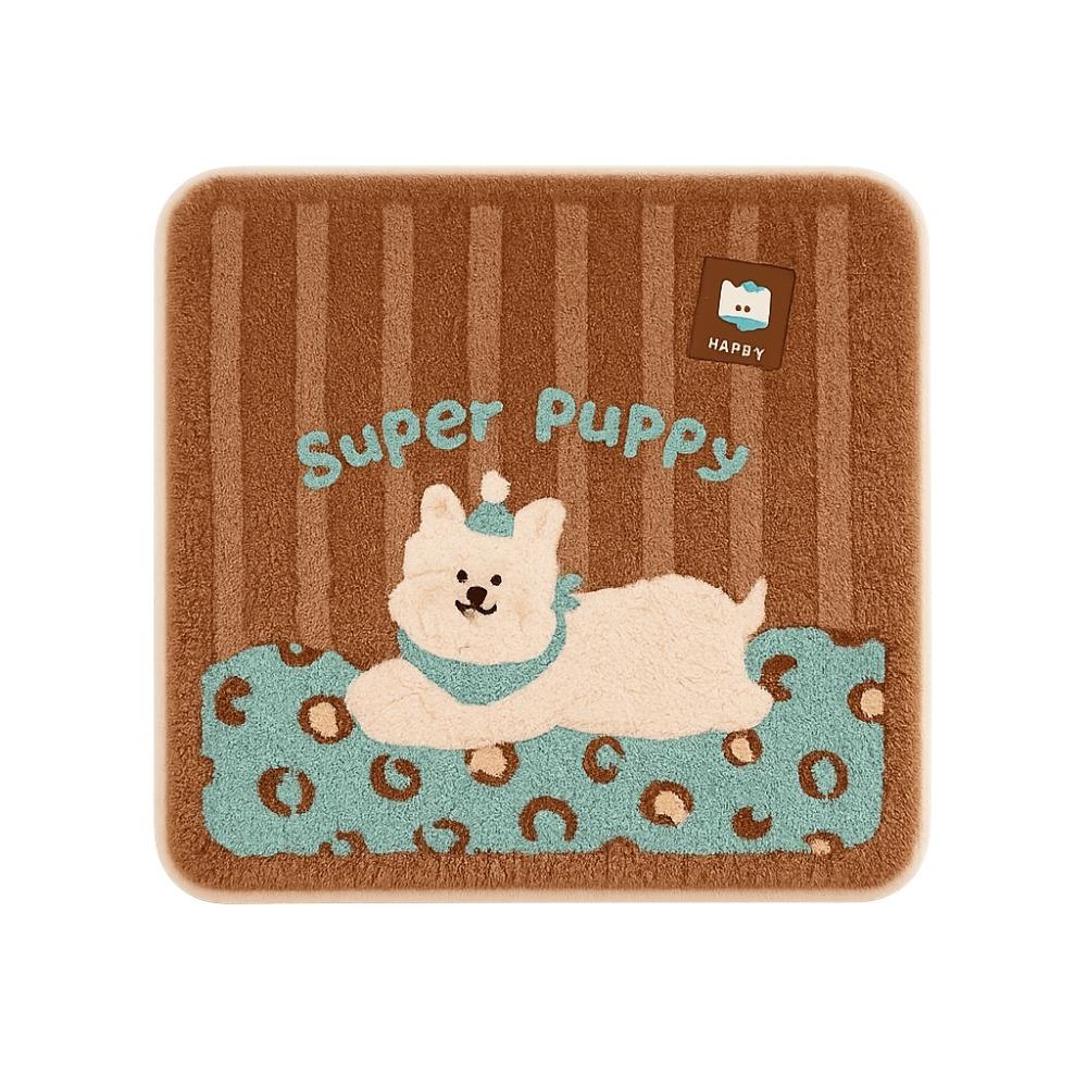 Cartoon Chair Cushion Anti-slip Dining Chair Pad Cute Plush Seat Cushion  Home Office