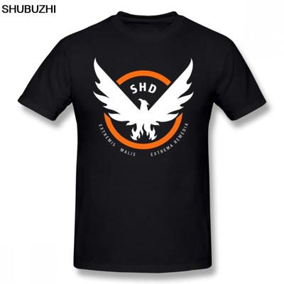 The Division TShirt 4xl Printed Tee Shirt Streetwear Fun ShortSleeve Cotton Men Tshirt Fashion Unisex Teeshirt Euro Size