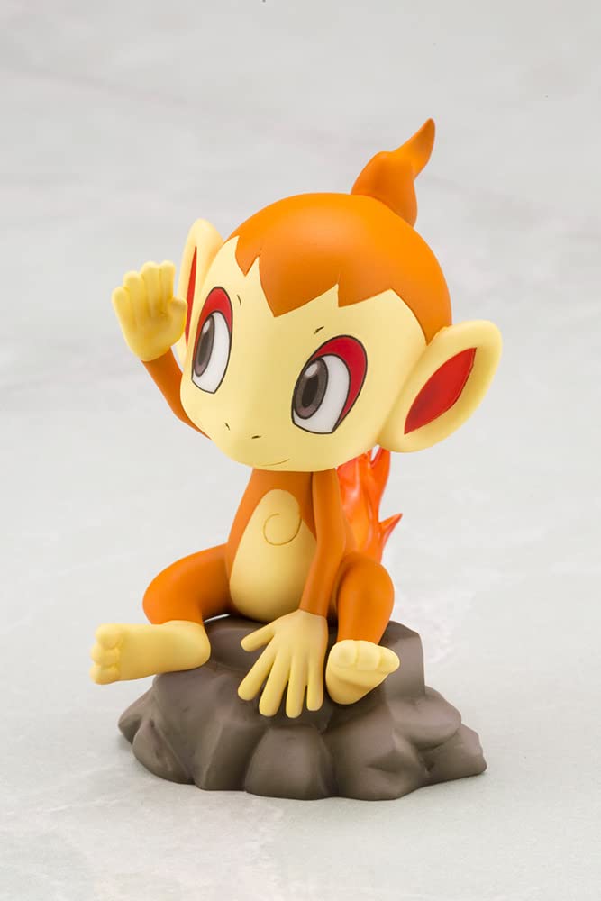 Figurină ARTFX seria J Kouki cu Hikozaru la scară PVC vopsită PV026 „Pokémon” 1/8