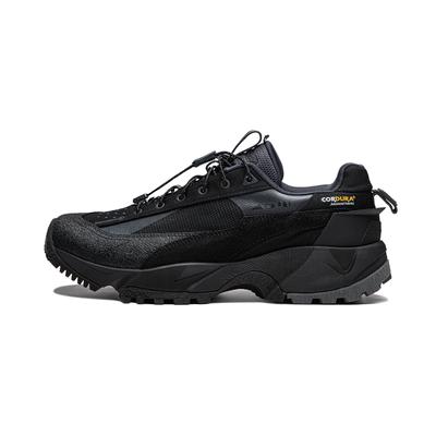 Li Ning CF Su Series Outdoor Pro Comfortable Trendy Shock Absorbing Waterproof Low Top Casual Shoes Men Casual Shoes Black AGLU151-4
