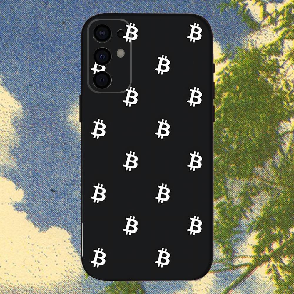 Crypto Currency Bitcoin BTC Phone Case For Samsung S25,S24,S21,S22,S23,S30,Ultra,S20,Plus,Fe,Lite,Note,10,9,5G Black Cover