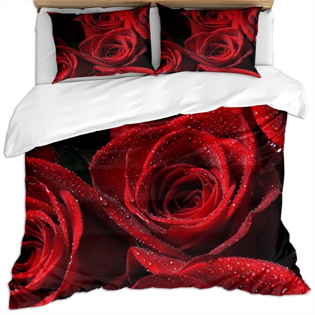 Golden Green Corrugated Bedding Three-Piece Quilt Cover