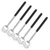 5Pcs Back Scratcher Telescopic Back Scratchers Stainless Steel for Head Body Arm