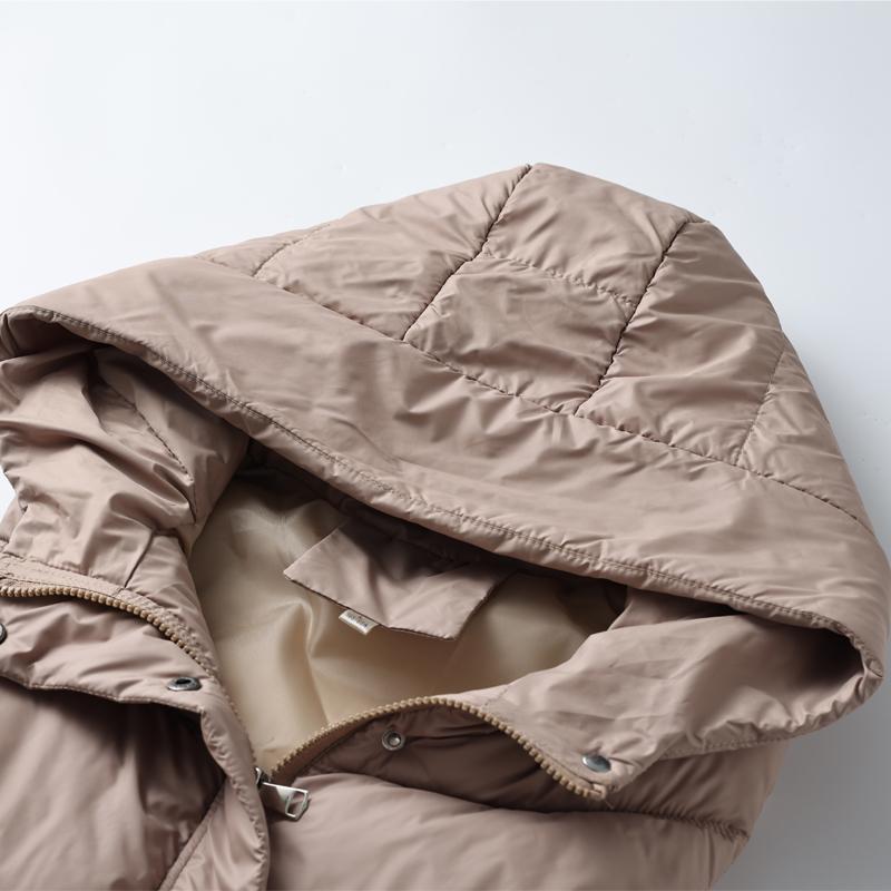 Módní Zimní Teplá Vesta Dámská Bez Rukávů Parka Ležérní Silná Dámská Bunda