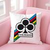 Racing C-ColnagoS Bicycle Logo Cushion Cover Pillowcase Short Plush Invisible zipper Room Sofa Cushion Cover