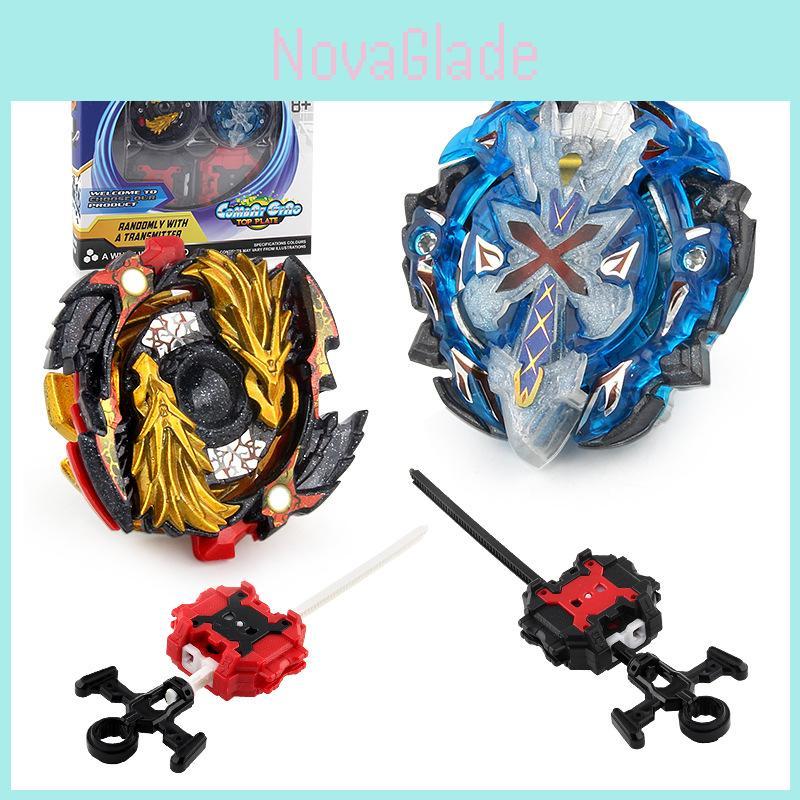 Xd168-7e Explosive Spinning Top Toy Set Featuring High Quality Alloy Design For Competitive Play
