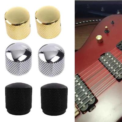 Electric Guitar Potentiometer Cap Control Knobs Volume Control Guitar Electric Bass Dome Tone Knobs
