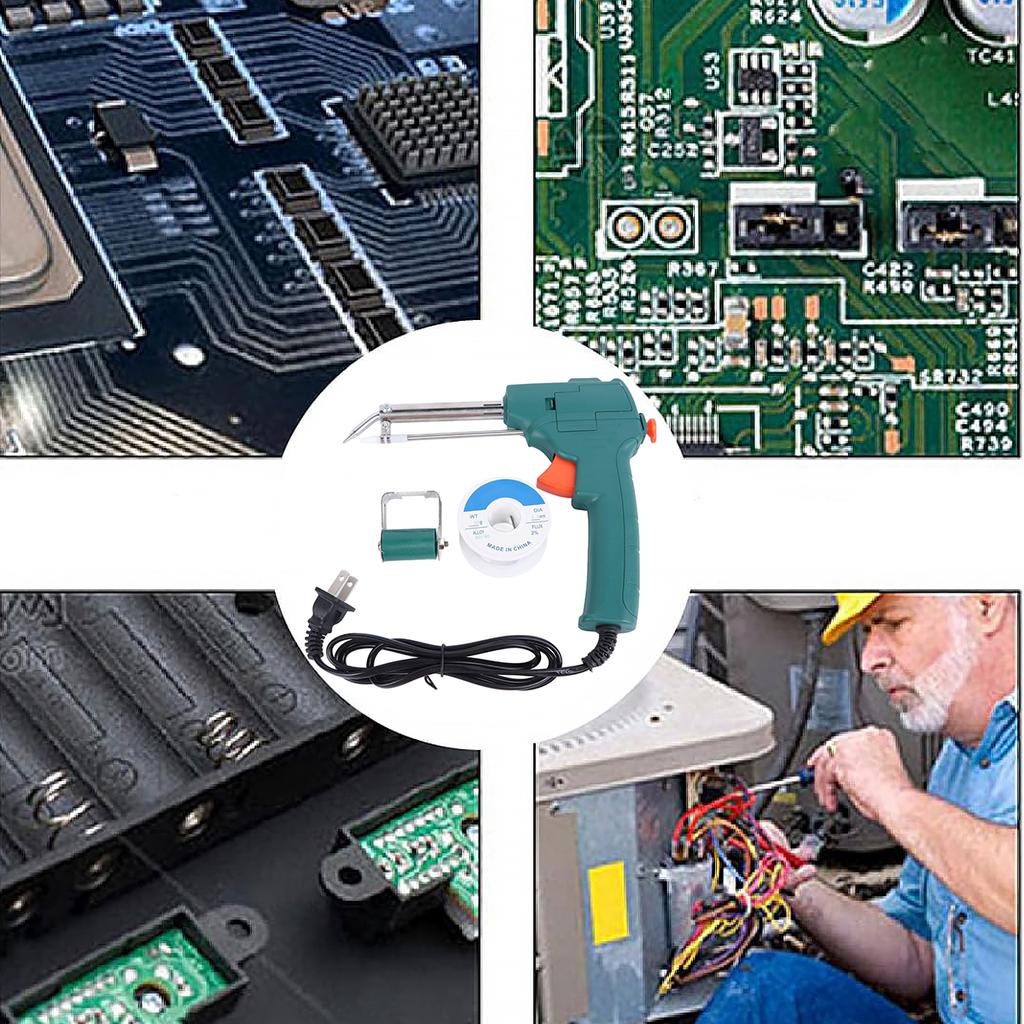 Electric Handheld Soldering Torch Soldering Iron Welding Kit Portable Wire Soldering Tool for Circuit Boards and DIY Projects