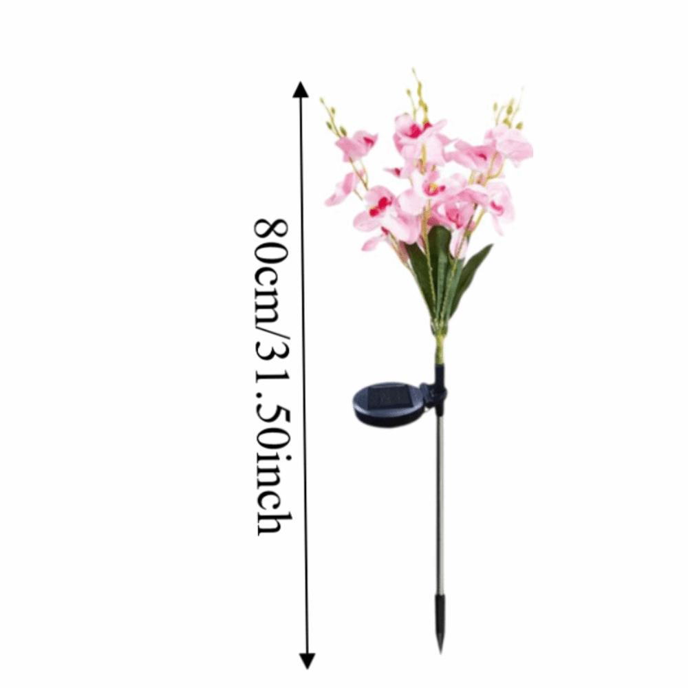 Stake Light Solar Butterfly Flower Lamp Waterproof Solar Powered LED Light Path Decoration