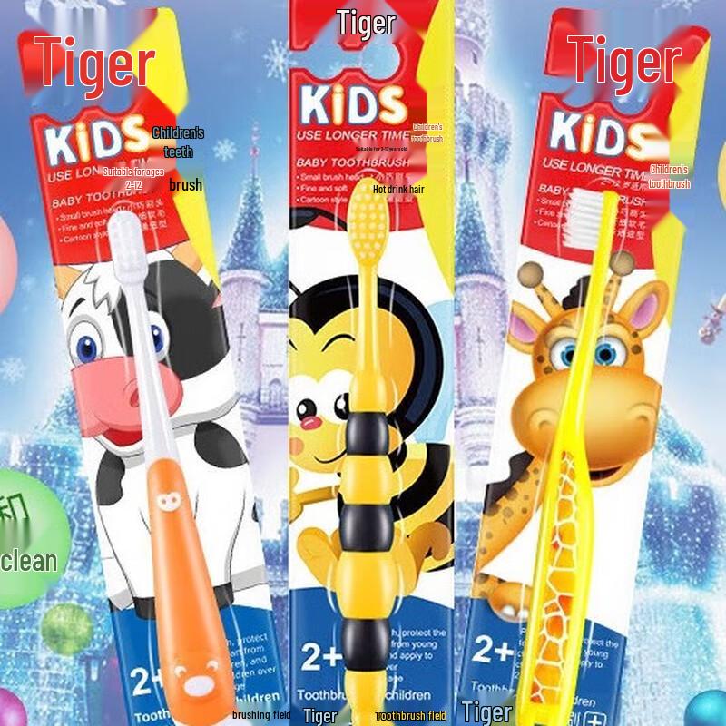 

Deer Mama Children s Soft Toothbrush 4-Pack