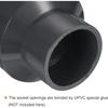 PVC Transdirect 20 25 32 40 50 63 75 90 110 Reduzierstück Größenverbinder Umwandeln Grau