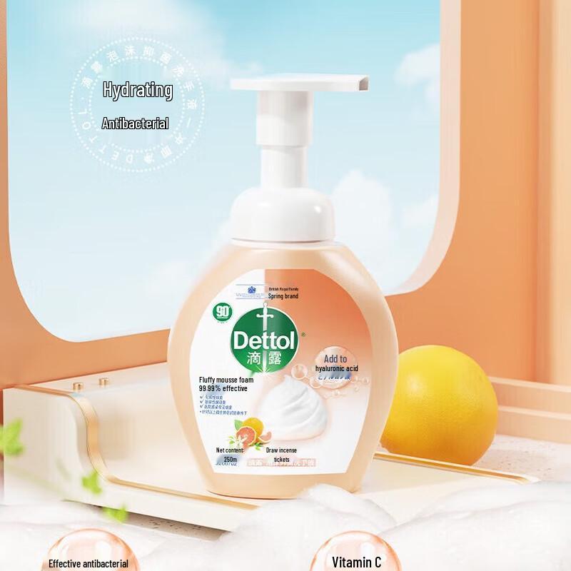 

Dettol Foam Antibacterial Hand Sanitizer