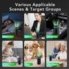 Mini Car Air Purifier Rapid purification Removing Formaldehyde Odors Inside Car Negative Ion Ambient Light Car Air Purifier