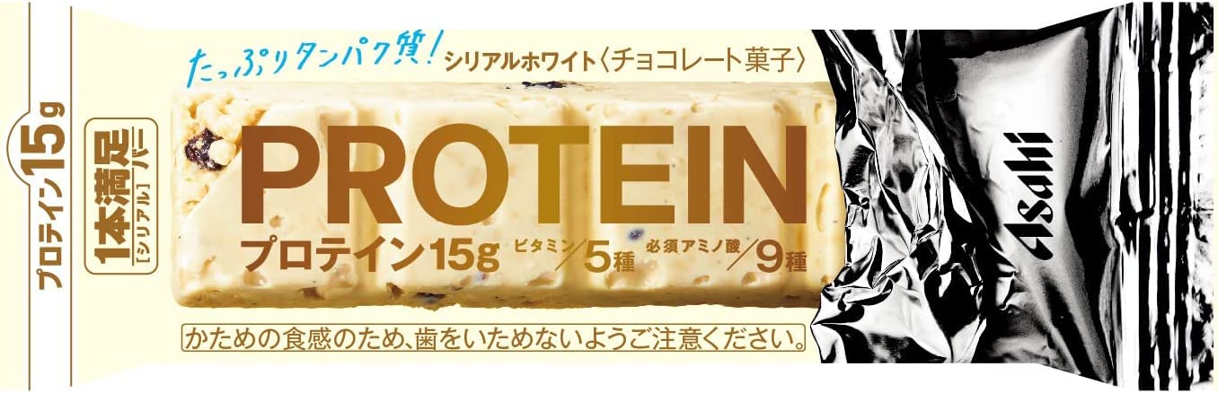 

Asahi Group Foods One Satisfaction Bar Protein White 72 bottles