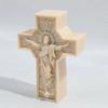 DIY Large Cross Candle Silicone Mold Handmade Jesus Madonna Relief Aromatherapy Resin Gypsum Mold Religious Decoration Gift