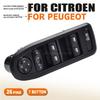 Window Switch Lifter Button Controller Accessories 6490.QY For 2008-2013 Peugeot 308 508 2007-2013 Citroen C5 98054508ZD