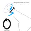 4PCS Silicone Cock Ring Erection Ring Male Delay Ejaculation Penis Ring High Elasticity Penisring Sex Toys for Men Adults 18