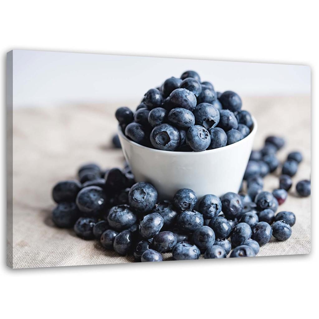 Canvas Print, Berries In a Bowl