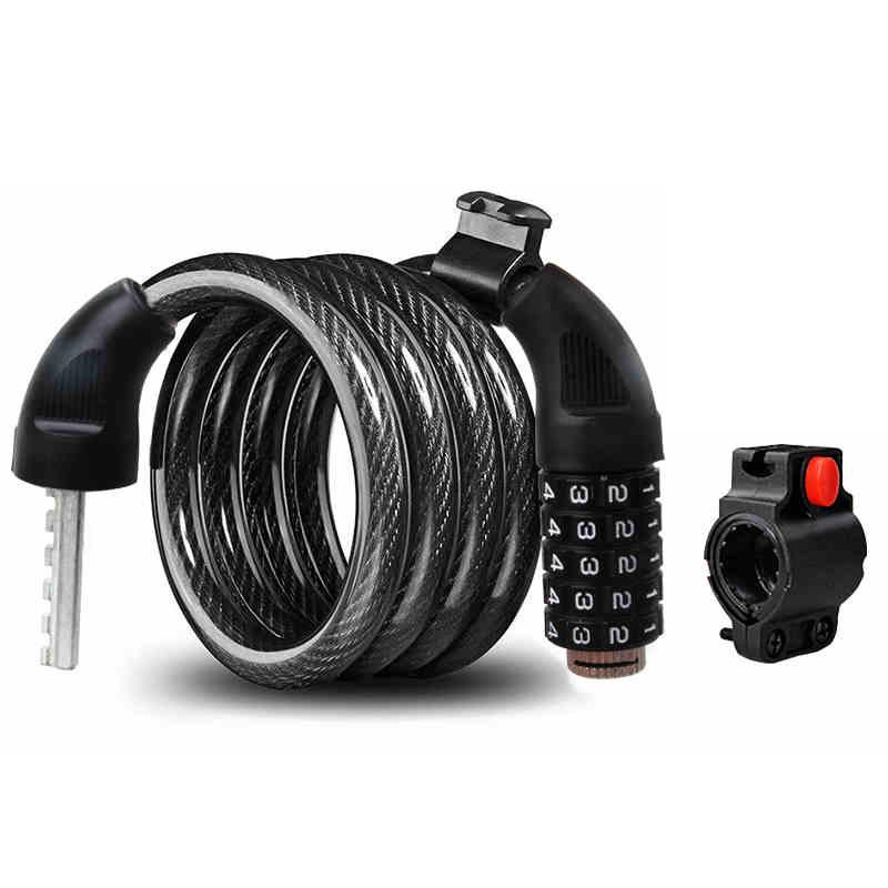 GUB SF-31 Steel Cable Anti-theft Bicycle Lock for Mountain Bikes Universal Lock