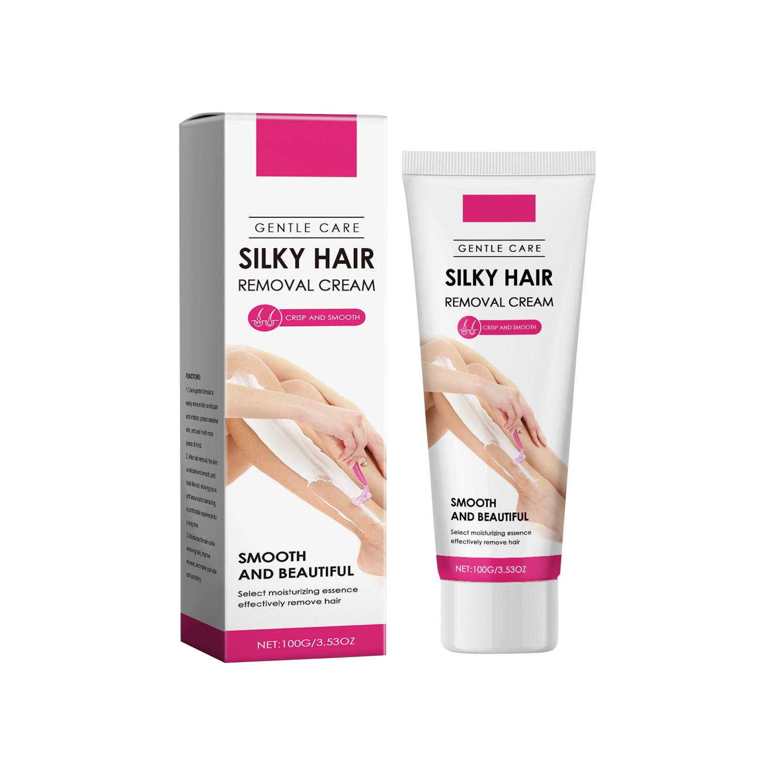 

Gentle And Soothing Hair Removal Cream For Armarms, Hands, Legs, Private Areas, Whole Body Hair Removal Cream,1pc,100g One Size розовый