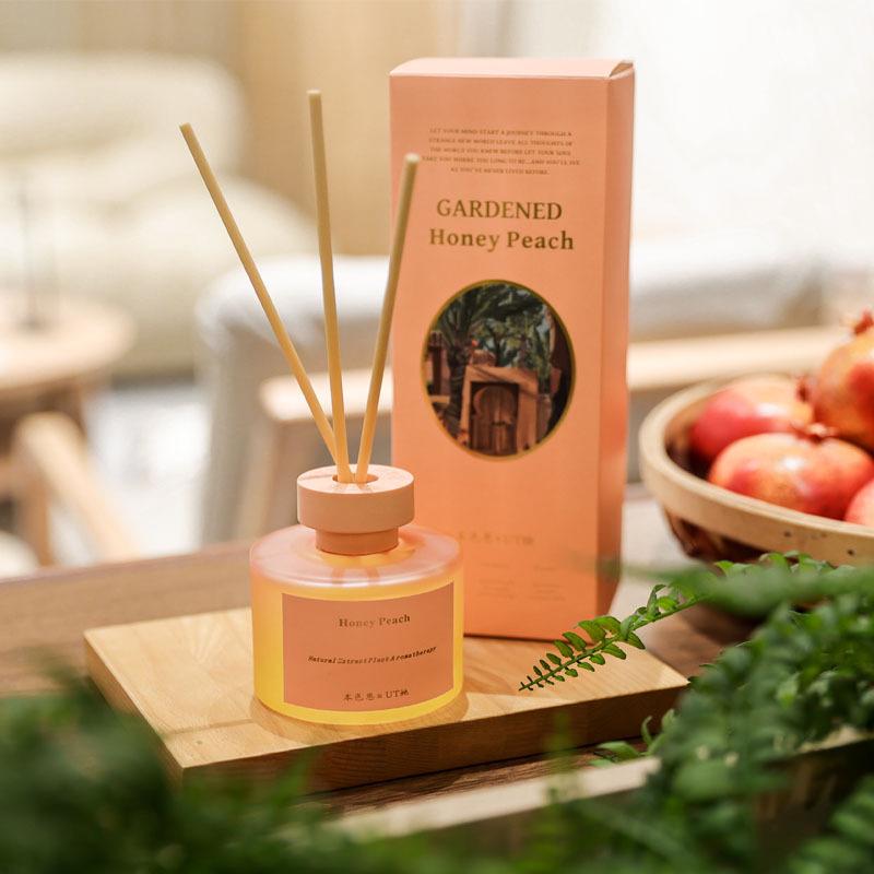 Peach Blossom & Gardenia Scented Essential Oil - Long-lasting, Flameless Home Fragrance