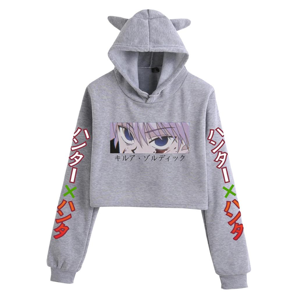Hot Selling HUNTER x HUNTER Casual Cat Ear Women's Hoodie