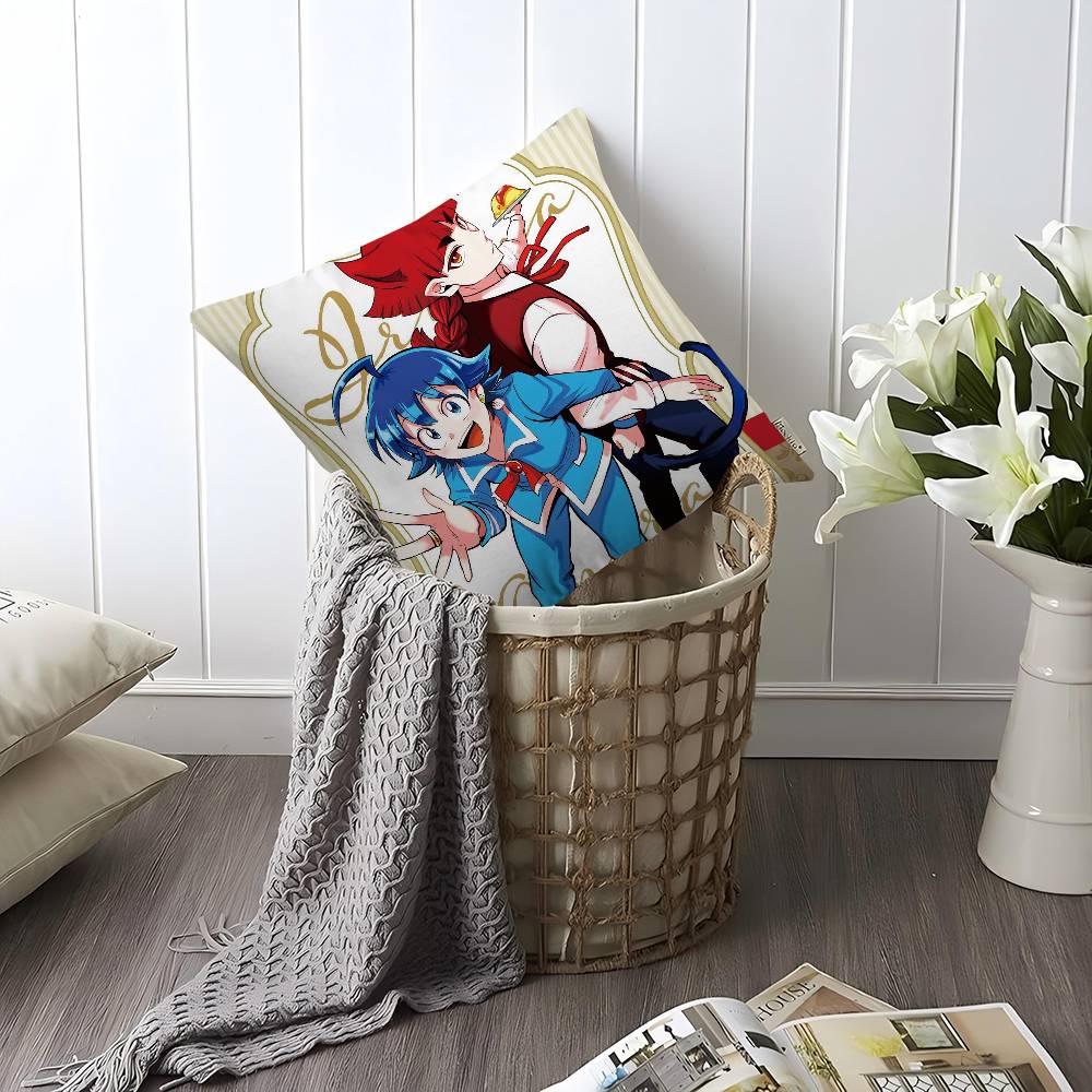 Anime Welcome To Demon School Iruma-kun  Pillow Cushion Cover Pillowcase Living Room Sofa Home Decor Customized