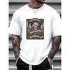 European Size Cool Pirate Skull Graphic Tees for Men - Perfect Gift for Family And Friends,Comfortable T-Shirts,Ideal for Summer Fun And Team Building