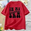 In My Pregnant Era Tshirt Funny Mama Mom Tshirt Cotton Short Sleeve Letter Print T Shirt Casual O Neck Harajuku Tees Oversized