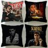 Classic Movie Scarface Cushion Cover Soft & Easy-Wash Pillow Case – Versatile for Couch, Bed, Travel and Office