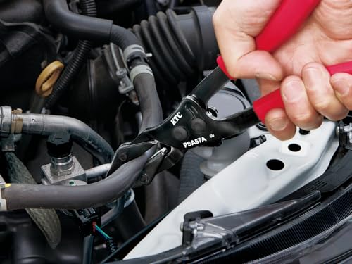 Kyoto Tool (KTC) Pinch-Off Pliers, for Hose with a Maximum Diameter of 30mm, PSA57A