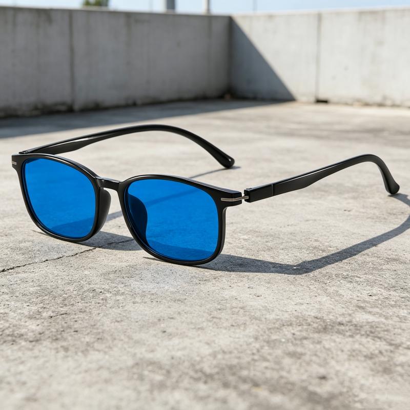 Nuovo Stile Occhiali da Sole da Uomo Vintage Trendy Occhiali da Vista per Sport all'Aperto Occhiali alla Moda Casual Ultraleggeri Occhiali per la Protezione degli Occhi