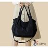 Black Shopper Bag Fashion Large Capacity Luxury Shopper Handbag