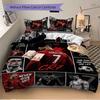 Cristiano Ronaldo Legacy Print 3Pcs Bedding Setduvet Cover With 2 Bedropillowcase Home Birthday Gift
