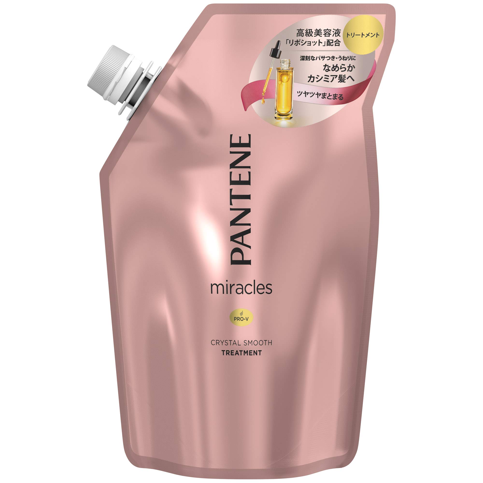 

Pantene Treatment Miracles Crystal Smooth Refill 440g