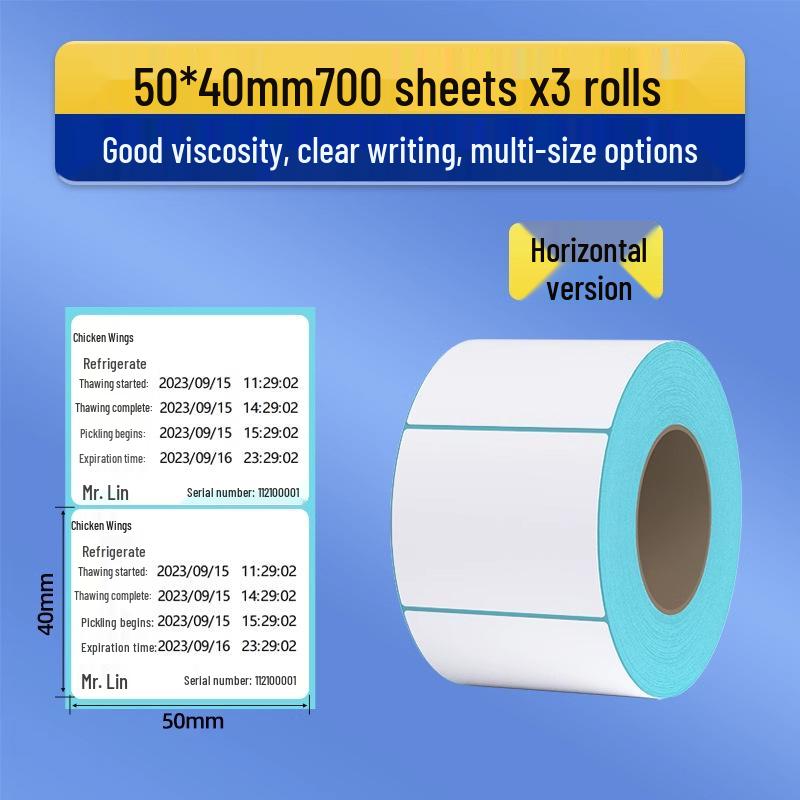 Durable Self-Adhesive Thermal Barcode Label Paper