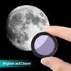 6pcs Telescope Filter Kit 1.25 Inch Telescope Eyepiece Filters for Moon and Planet Observation Astronomical Telescope