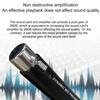28dB Gain Microphone Preamp, DM1 Dynamite Active In-Line Preamp, Compact Dynamic Microphone Booster, Microphone Booster Preamp, Active Booster for Dyn