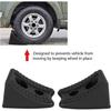 Anti-Slip Stopper 2 Pieces Car Anti-Slip Block Rubber Wheel Alignment Block for Car Tire Car Anti-Roll Stopper Car Wheel Chocks Car Wheel Chock