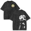 Kikoru Shinomiya Kaiju No.8 T Shirt Anime Vintage Washed Y2k T-shirt Men Clothing Summer Oversized Short Sleeve Cotton Tees Tops