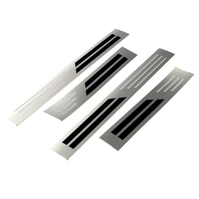 AKUSESARI Compatible New Fronx WDB3S WEB3S Scuff Plate Side Step Scuff Protect Sheet Door Sill Plate Inside Interior Panel Accessory Design Dirt