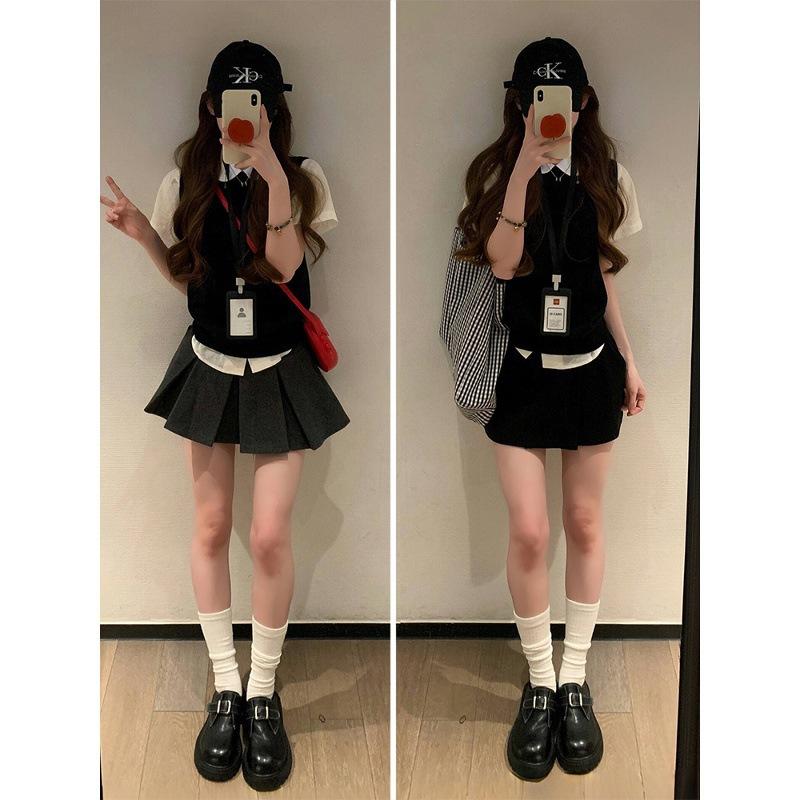 Cowhide version~ retro loafers women's platform heightened thick heel big head single shoes British style lazy buckle belt small leather shoes