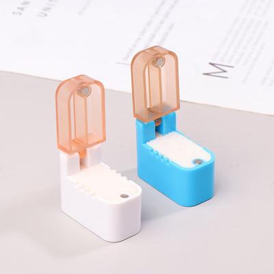 1 Stück Universalfarbe Nähmaschinen-Ersatzteile Magnetfadenkasten Ölfilter Silikonölbecher Anti-Bruch-Drahtspaltlinien