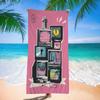 T-Twenty One Pilots Band Microfiber Printed Beach Towel Mountain Climbing Yoga Beach Swimming Running Absorbent Soft Towel