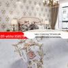Eco-Friendly Mold-Proof Non-Woven 3D Wall Stickers: Thick, Self-Adhesive, Moisture-Resistant European-Style Wallpaper for Bedrooms and Living Rooms.